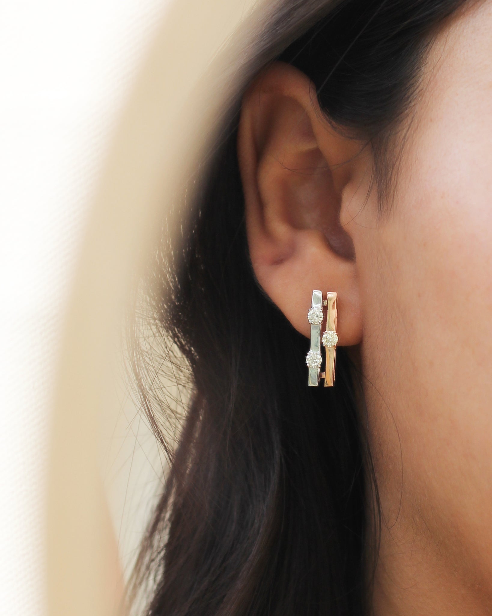 NEST Jewelry Crystal Linear Drop Earrings | Neiman Marcus
