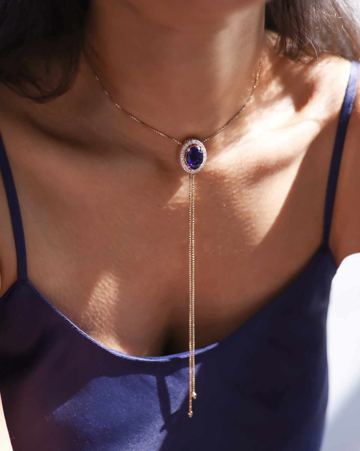 Cobalt Blue Necklace – Álainn by Lyndsey